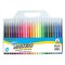 BAZIC 24 Classic Colors Washable Markers, Fine Tip, for Kids School Art